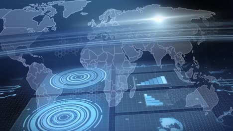 Animación-De-Estadísticas-Y-Procesamiento-De-Datos-Sobre-El-Mapa-Mundial