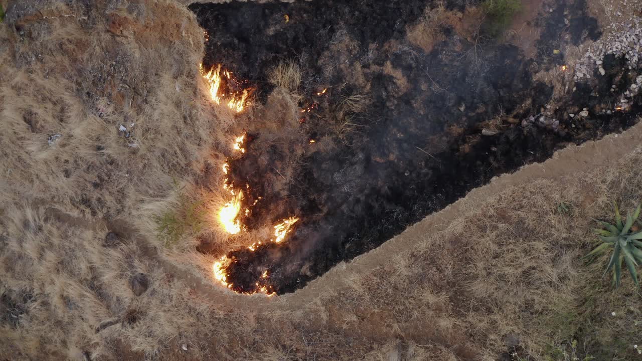 sequía incendios forestales y humo
