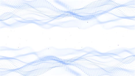 3d particles wave flowing pattern halftone gradient curve shape on background concept of technology