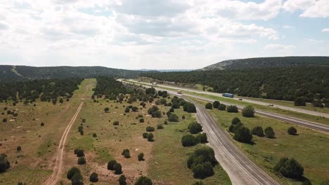 Roadtrip-Nach-Grand-Canyon,-Arizona.-Luft-Aufsteigend