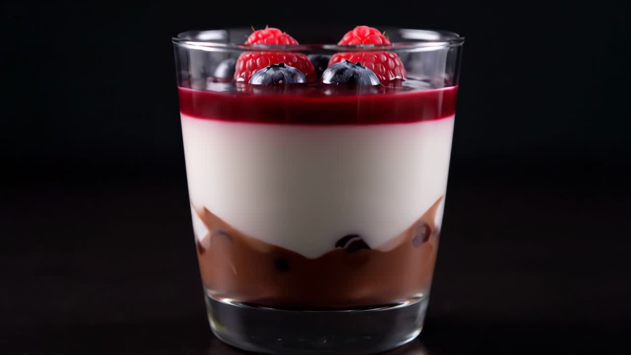 Chocolate and Berry Dessert