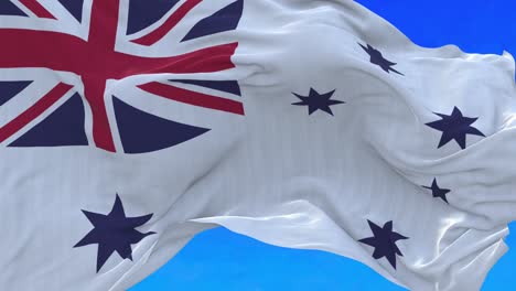 vector of amazing australian naval flag.