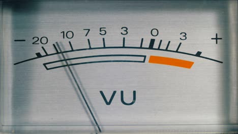 dial indicator gauge signal level meter