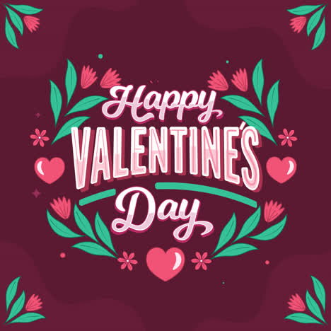 happy valentine's day graphic design