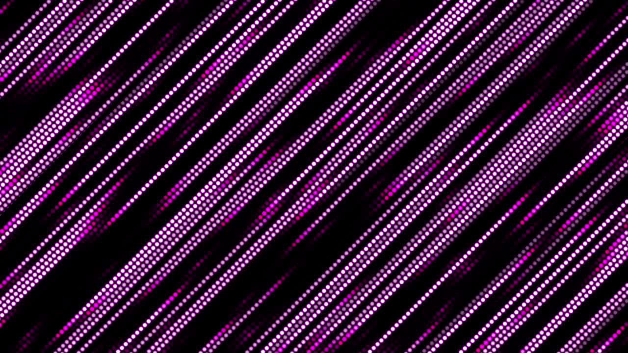 animación de puntos línea cibernética gráficos de movimiento