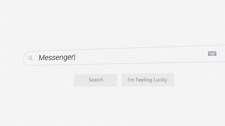 Searching for Messenger on Internet browser