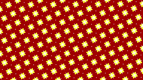 patrón gráfico que cambia de color a medida que gira hacia la izquierda