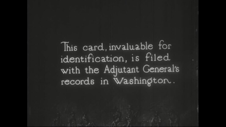 Draft Cards Are Issued To Young Men In World War One