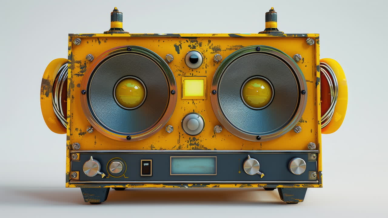 ai로 만든 vr 헤드을 가진 기술 비즈니스 여성