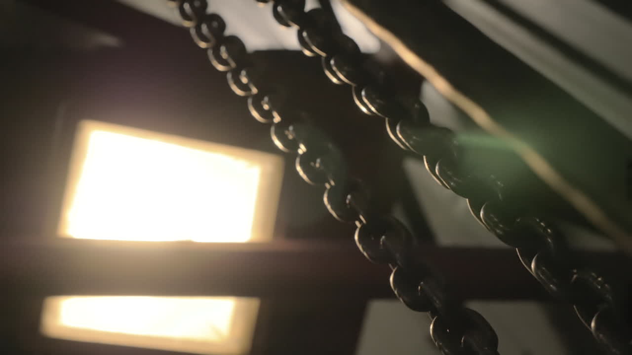 Chains and Light in a Dark Setting