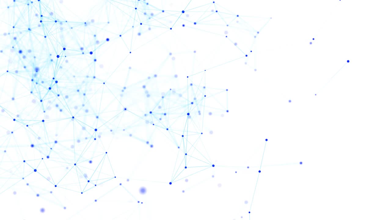 Network connection structure. Digital background with dots and lines ...