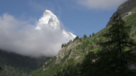 view of the majestic matterhorn near zermatt switzerland