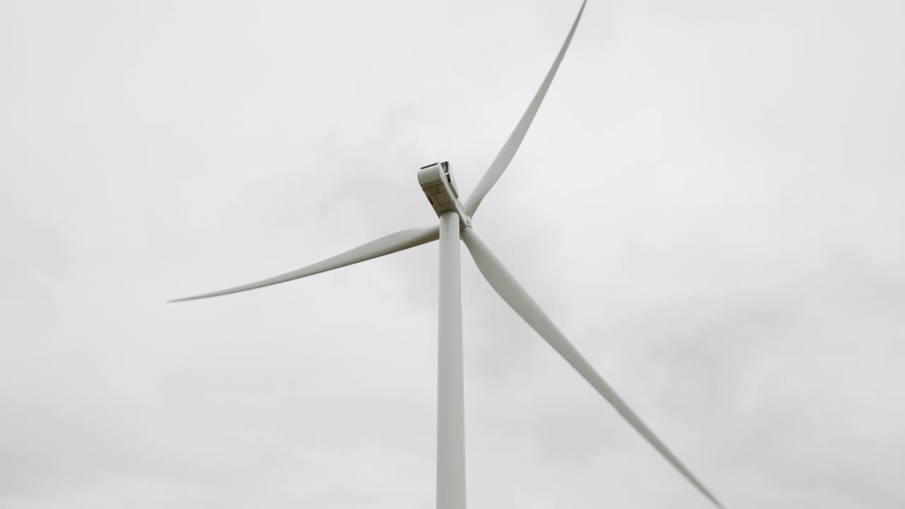 풍차 회전 가까이