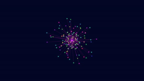 vibrant dots in a celestial dance a mesmerizing display