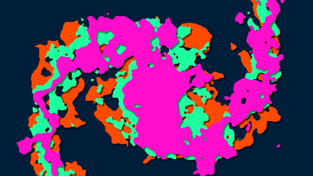 fondo abstracto que se asemeja a la pintura al óleo de diferentes colores, que se extiende en olas