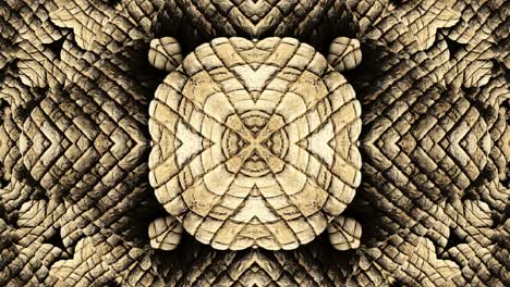 3d looped stone texture abstract decorative background. hypnotic ornate kaleidoscope.