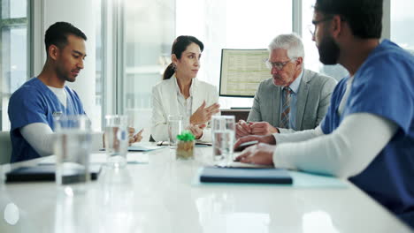 medical professionals in a meeting