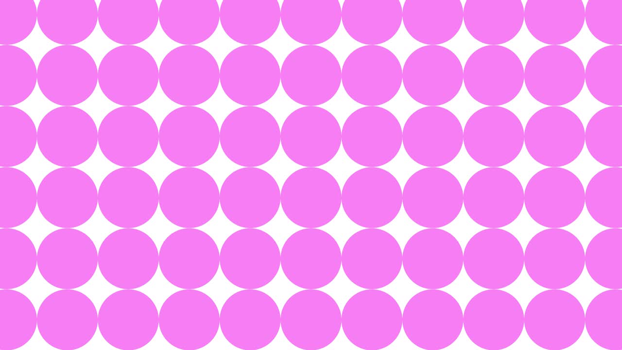 Polka dot dot background motion graphics