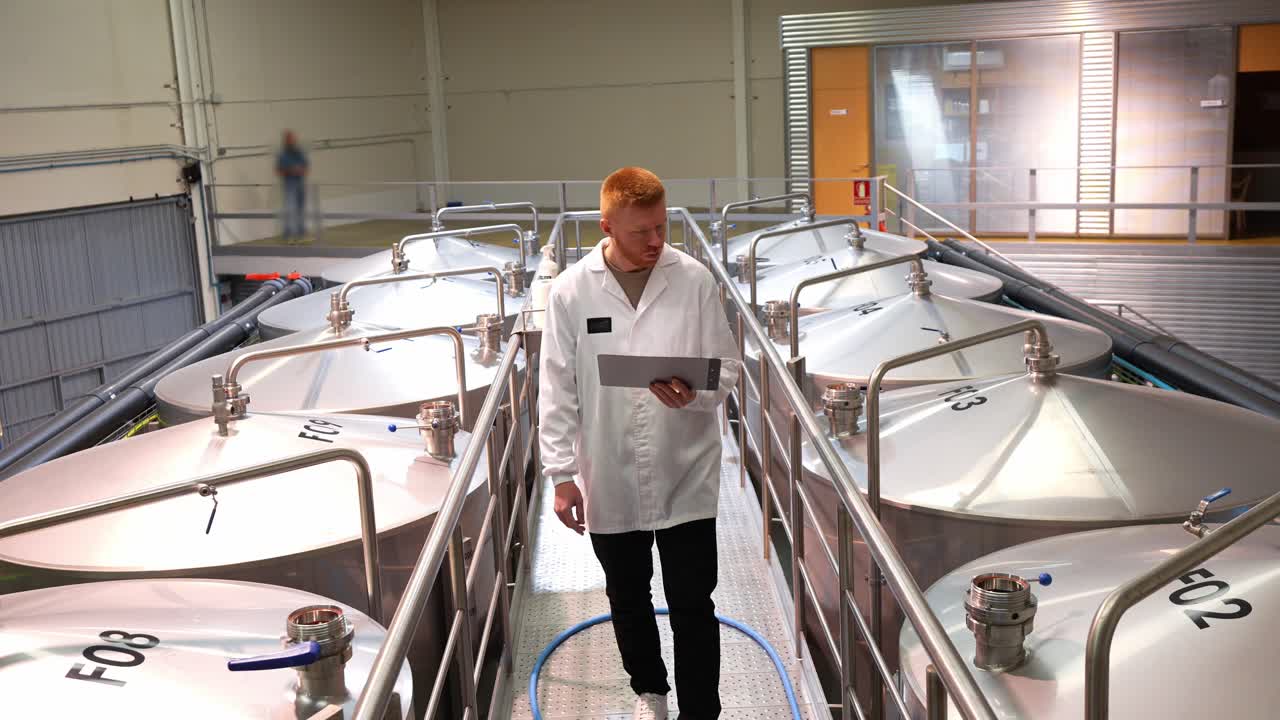 Inspectie brouwerij