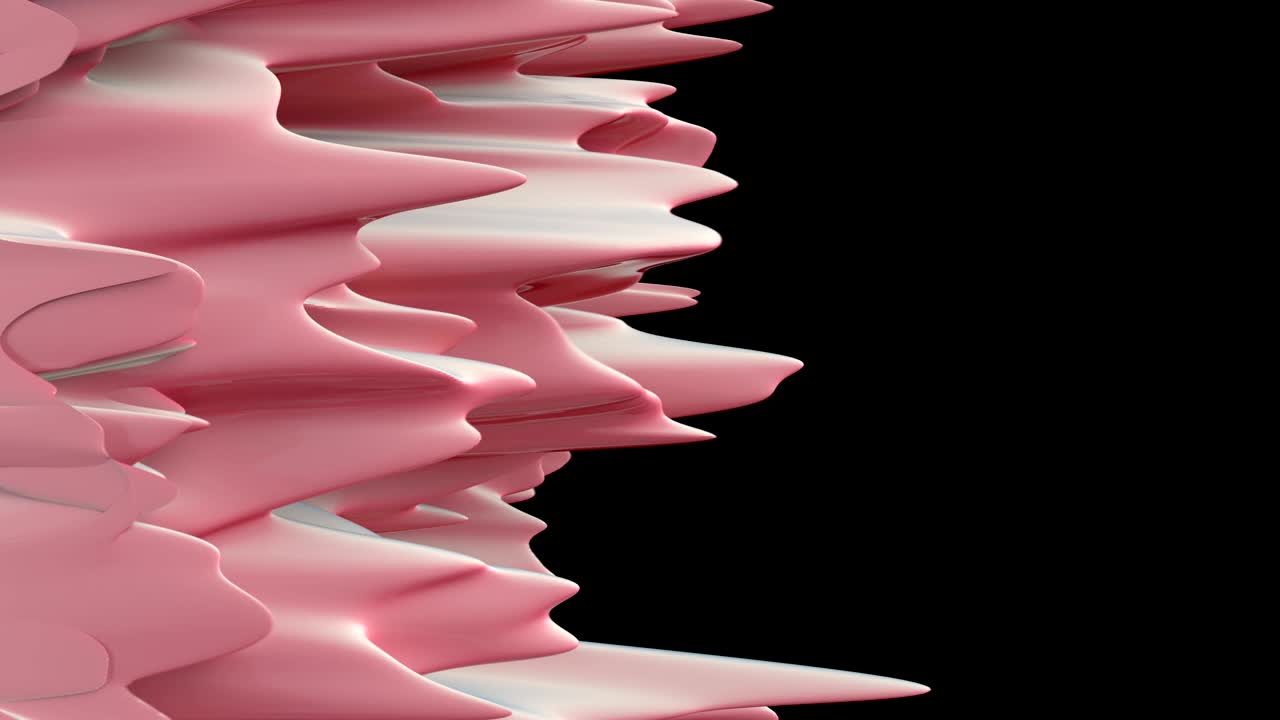 4k 추상적인 파동 패턴