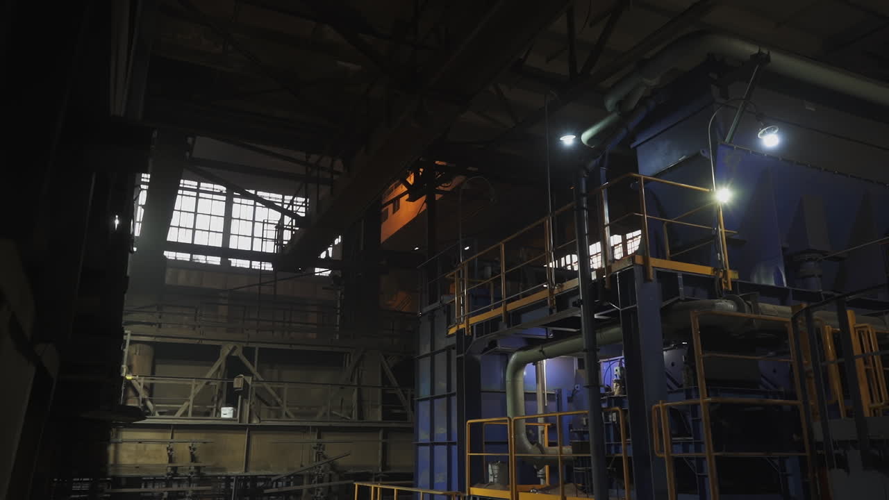 интерьер промышленного завода