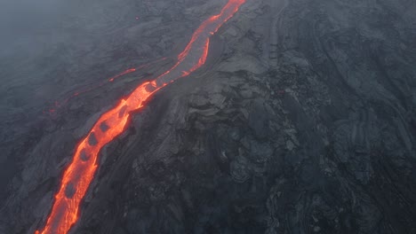 4K-Drohnen-Luftvideo-Des-Isländischen-Vulkanausbruchs-2021