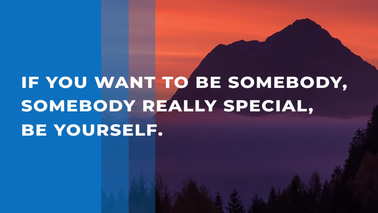 Modern Minimalistic Typography Video Graphics