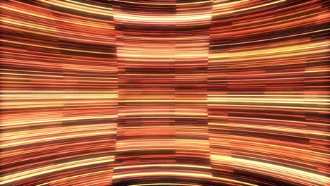 líneas de neón brillantes girando alrededor. sin costuras