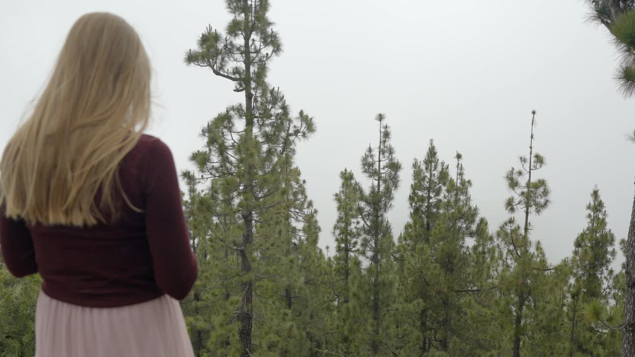 숲 속의 외로운 여자, 역동적