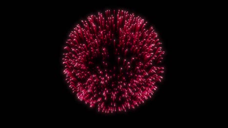 big fireworks.a set of four videos of fireworks.part.1