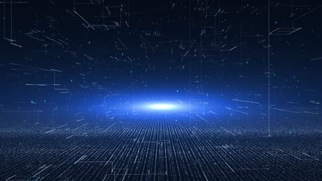 data particle business corporate digital technology network cyberspace scifi digital electric