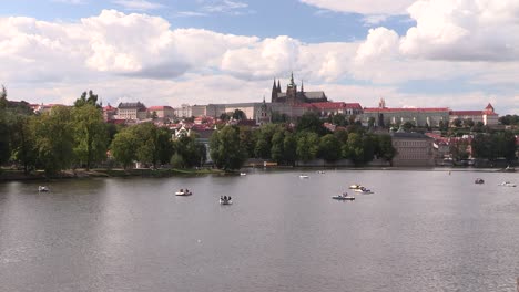 panorama shot of prague, czechia