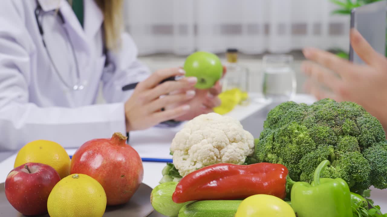 건강한 라이프 스타일과 채소 식단 개념.