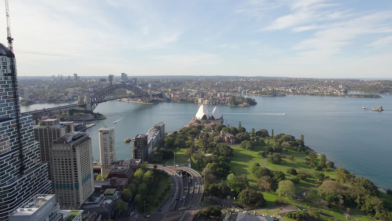 시드니 - 틸트 무브먼트 오페라 하우스와 식물원