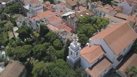 tower of the church of castelo são jorge