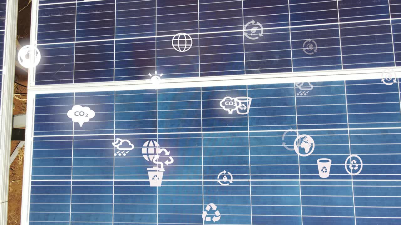 물 농장 케냐를 펌핑하는 태양 전지 패널