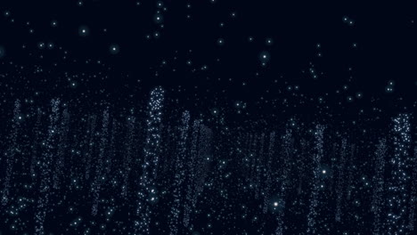 un cielo nocturno impresionante lleno de estrellas brillantes y coloridas