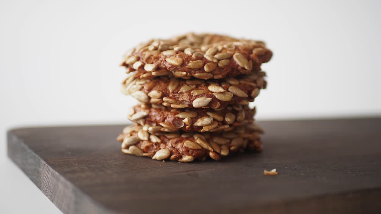 galletas caseras de semillas de girasol