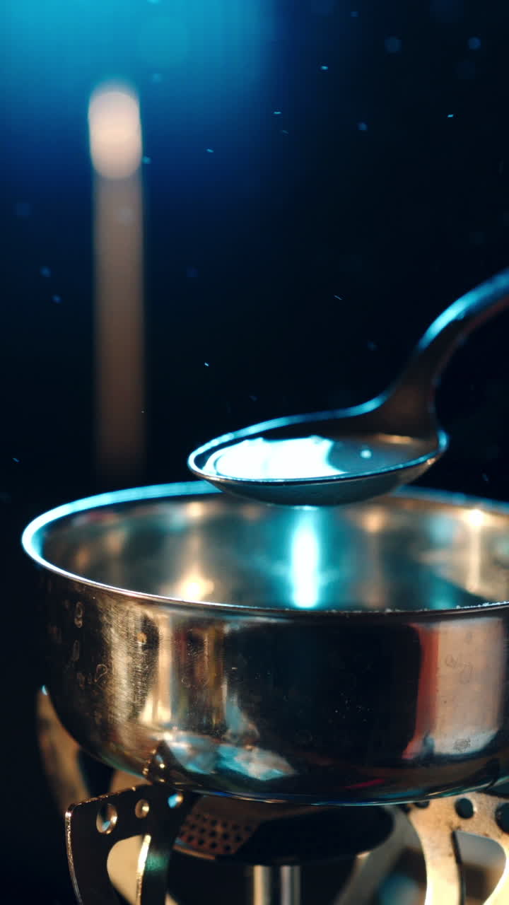 Making drugs. Concept of social problems of drug addiction and crime. Drug addiction. Criminal Business Vertical video