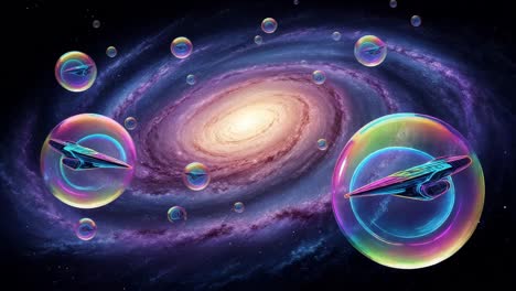 las burbujas cósmicas de la galaxia