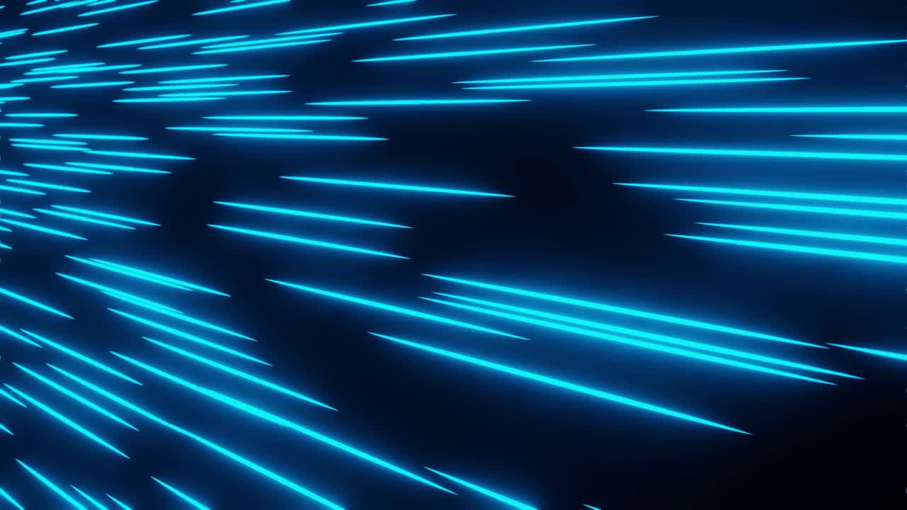 abstracto azul futurista brillante red digital y flujo de datos de fondo renderización 3d