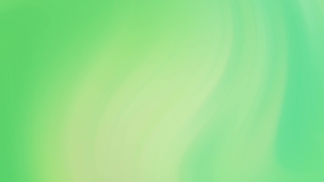 elegante animación abstracta en 3d de color pared suave ondulada. concepto de patrón líquido multicolor. superficie de reflexión ondulada verde macro. flujo de abstracción de fluidos de moda de colores. hermosa textura de gradiente