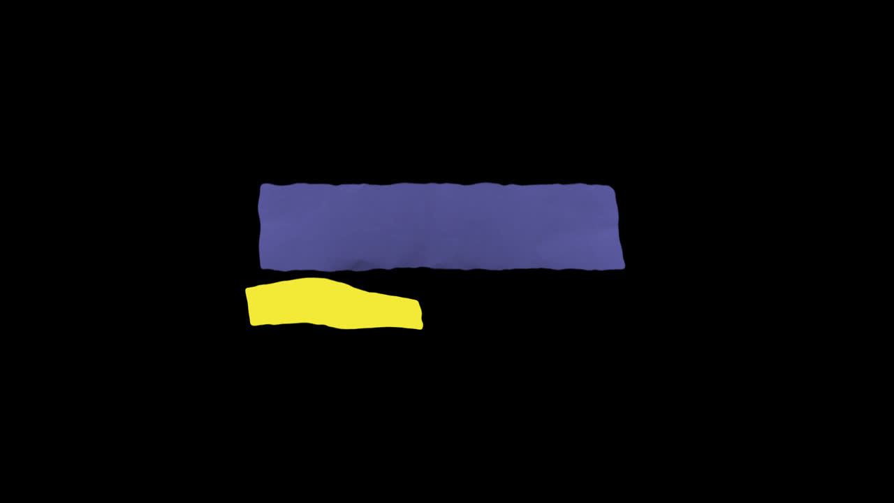 Fancy Paper Lower Third 01 On Alpha