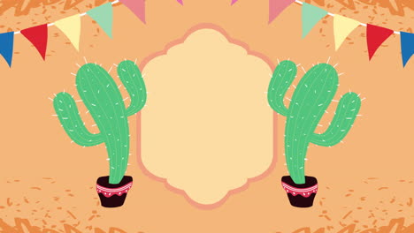 decoraciones para fiestas de cactus