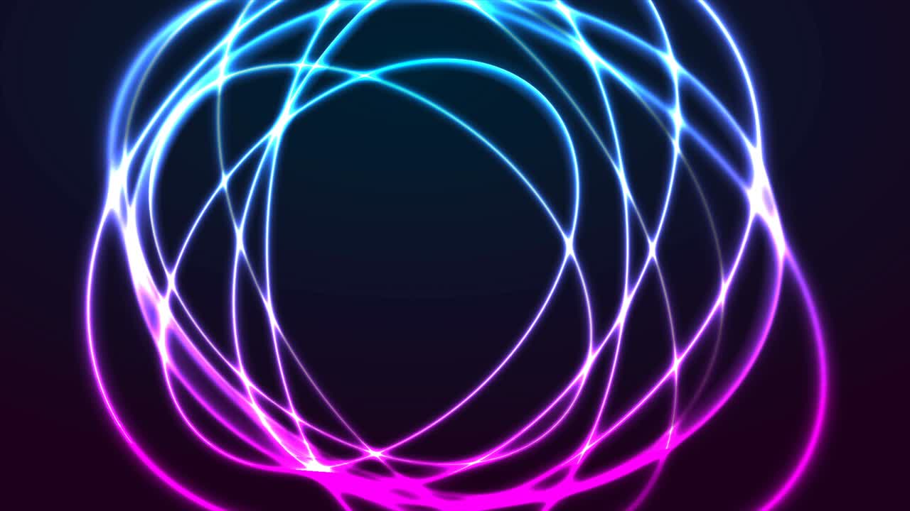 colores brillantes formas redondas abstractas fondo de movimiento