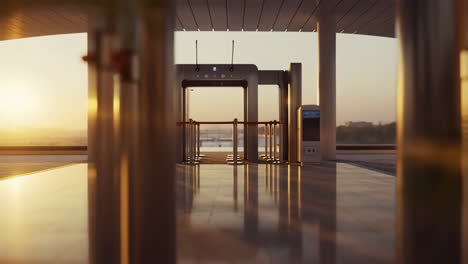 airport security checkpoint