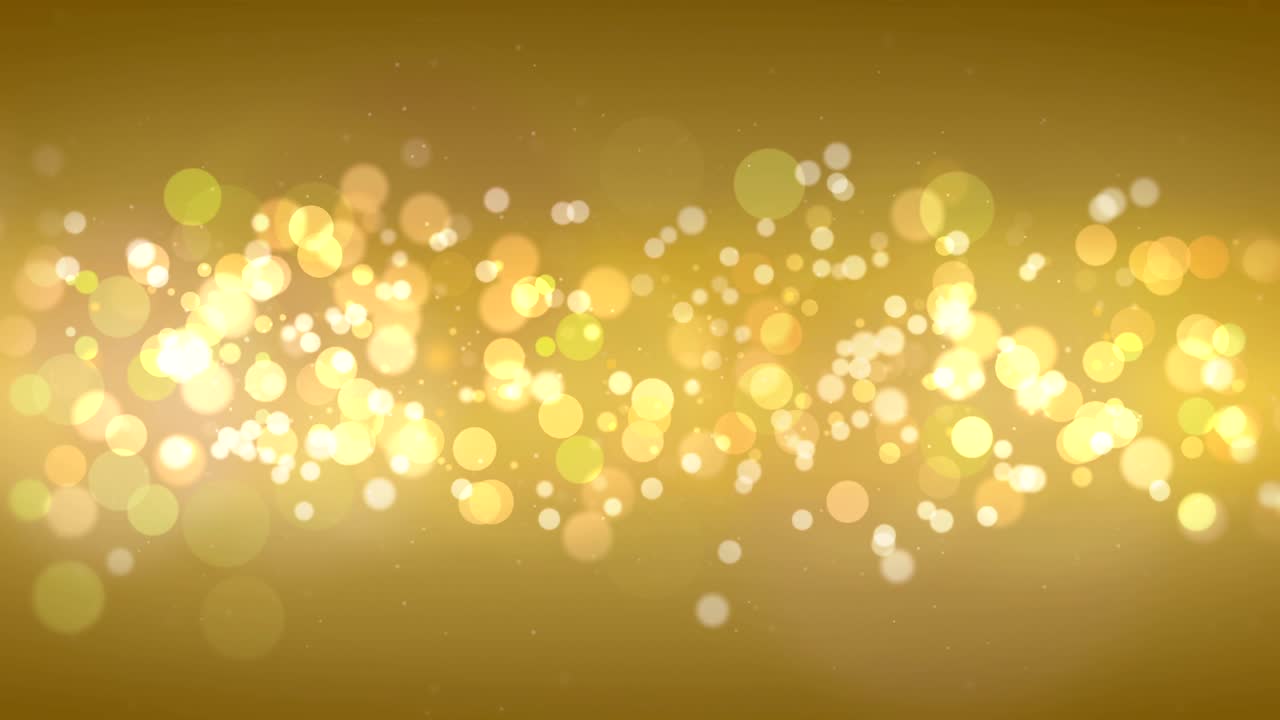 금 입자 보케 배경