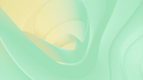 abstract pastel green and yellow 3d background