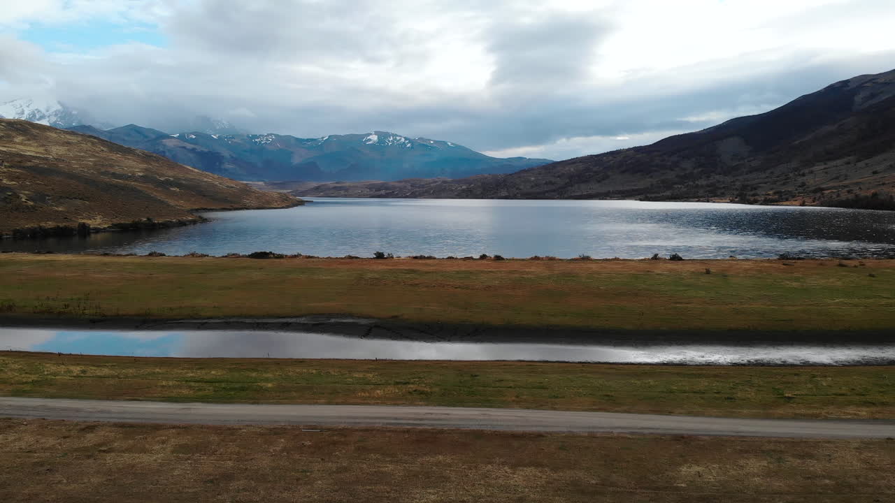 Scenic Lake and Mountain Landscape