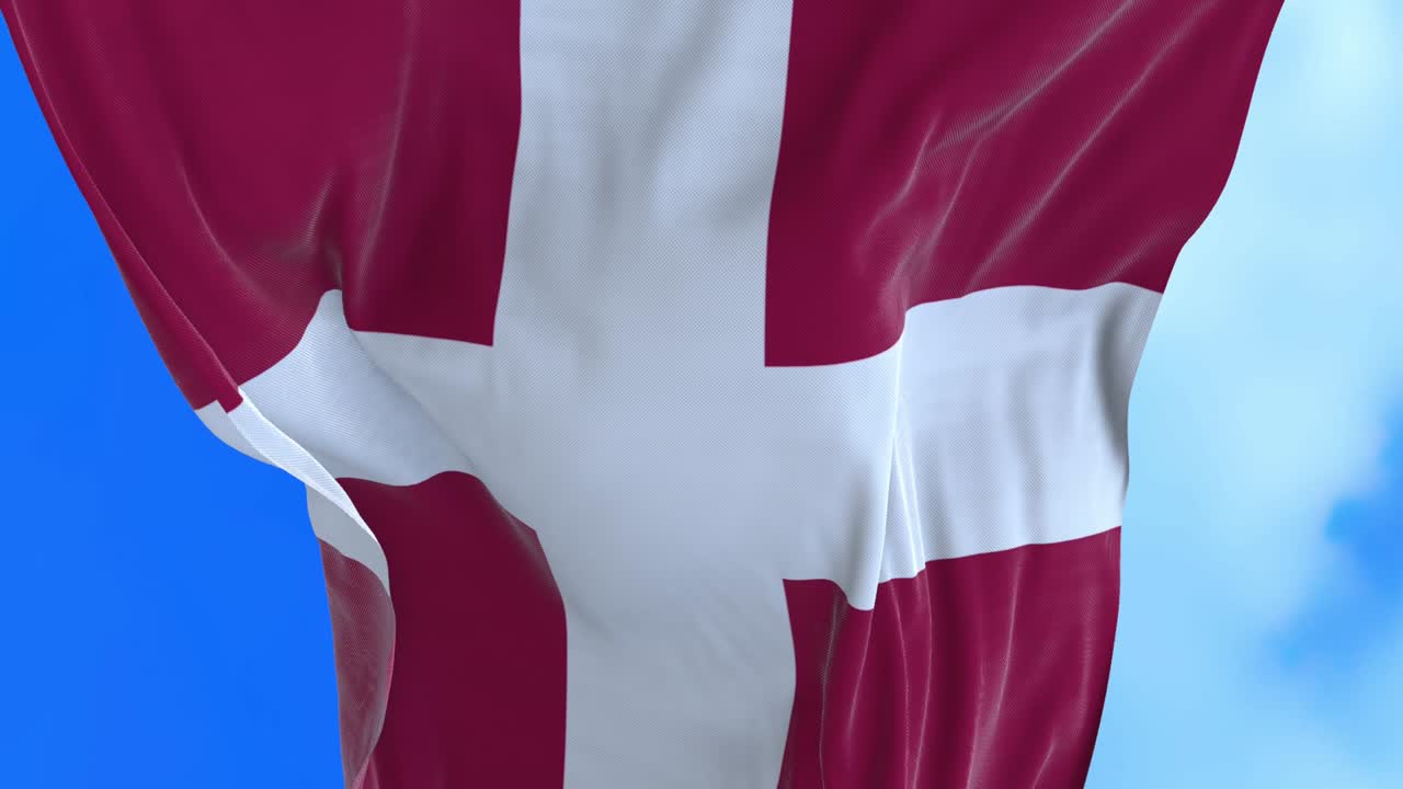 덴마크 발의 끊임없는 루프.